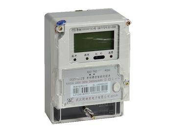 Anti Theft Smart Electric Meter With Carrier Communication , Single Phase Fee Control