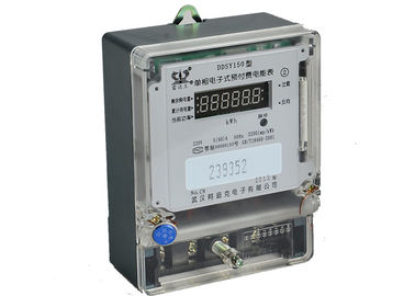 Single Phase Two Wire IC Card Electric Meter DDSY150 For The Apartment